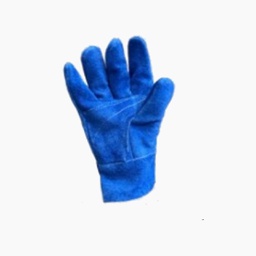 [SE-P1188] GUANTE 10" CARNAZA REFORZ PALMA AZUL