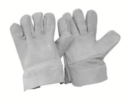 [SE-P1189] GUANTE 10" CARNAZA REFORZ PALMA+5 DEDOS