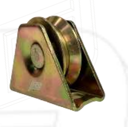 [SE-P2355] RUEDA PORTON T/ ROLDANA 2,5" -60mm (V)